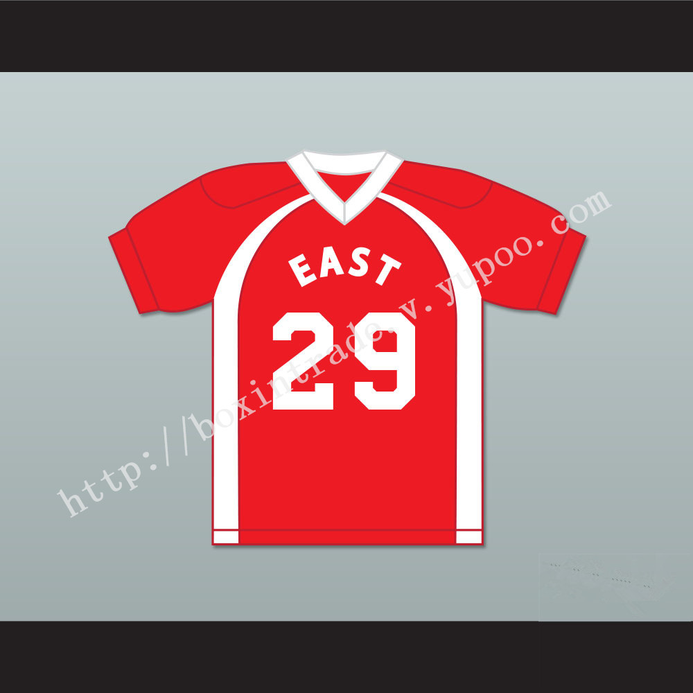 East/West College Bowl Javaris Jamar Javarison-Lamar 29 East Football Jersey Key & Peele