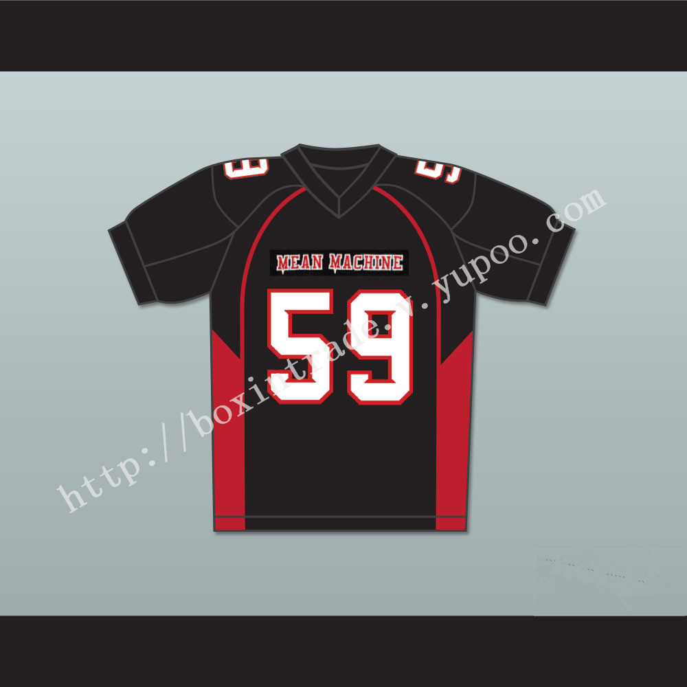 Carlucci Weyant 59 Fraizer Mean Machine Convicts Football Jersey