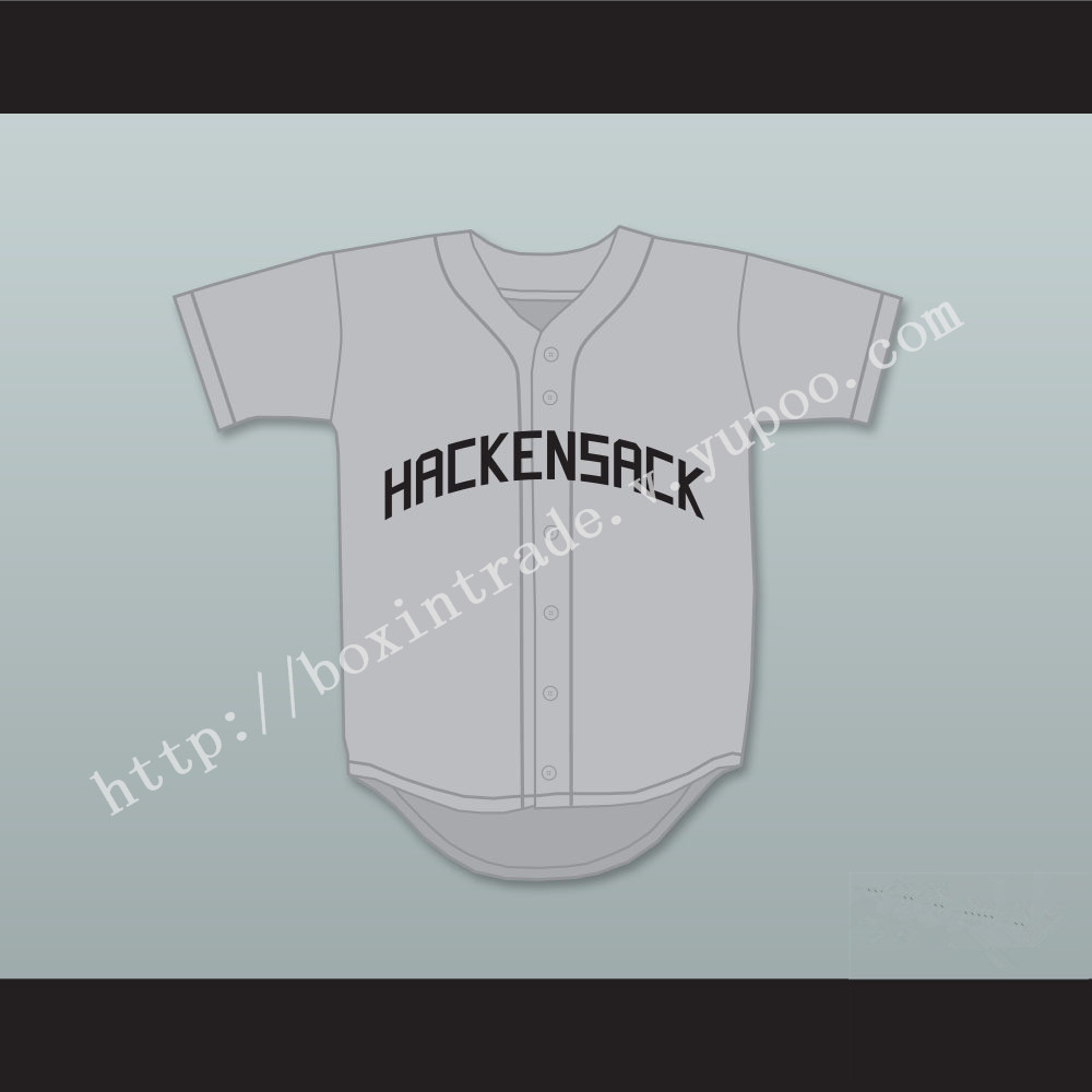 Coach Charley Pegler 1 Hackensack Bulls Gray Baseball Jersey Brewster's Millions