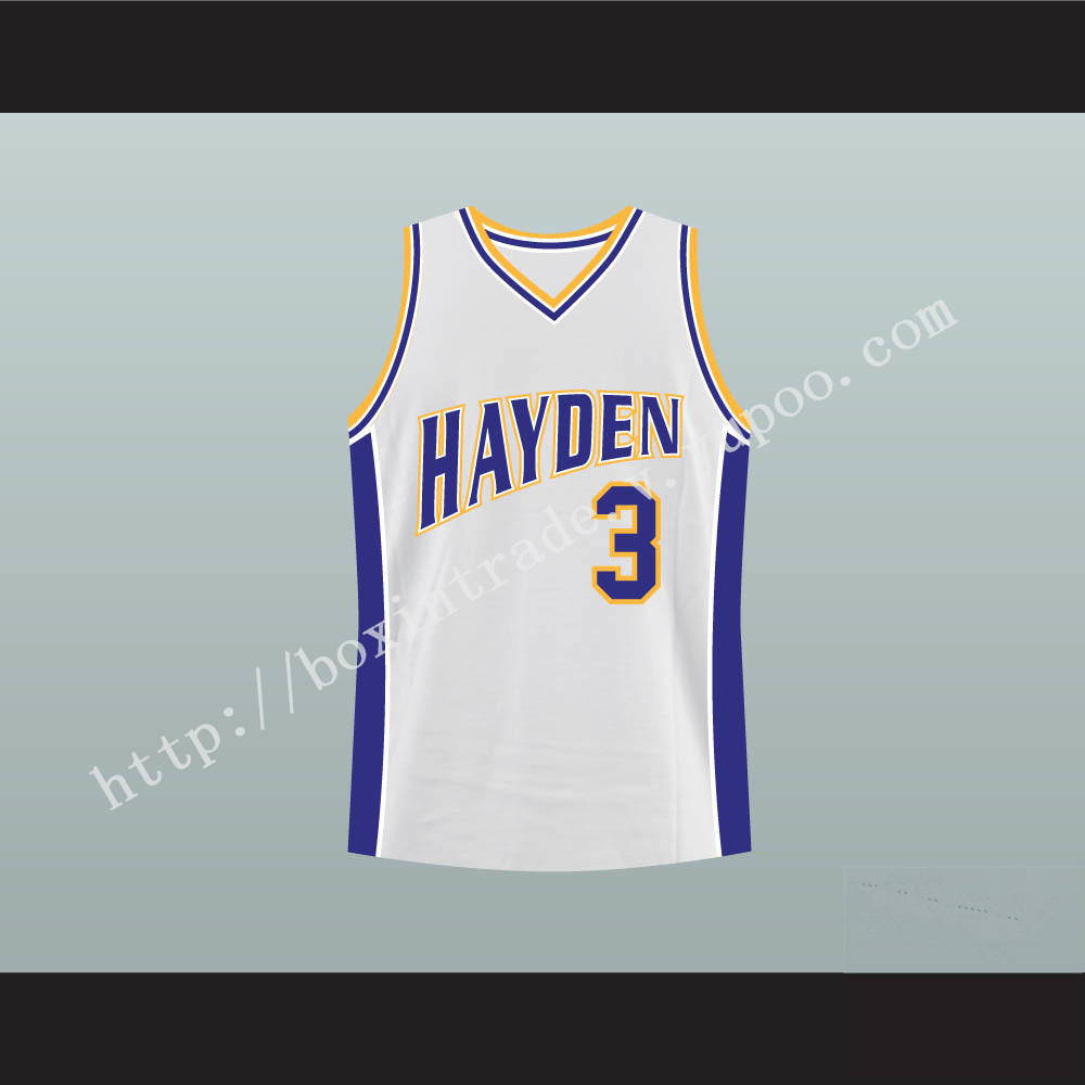 Zac Efron Mark Gold Hayden Warriors High School Basketball Jersey