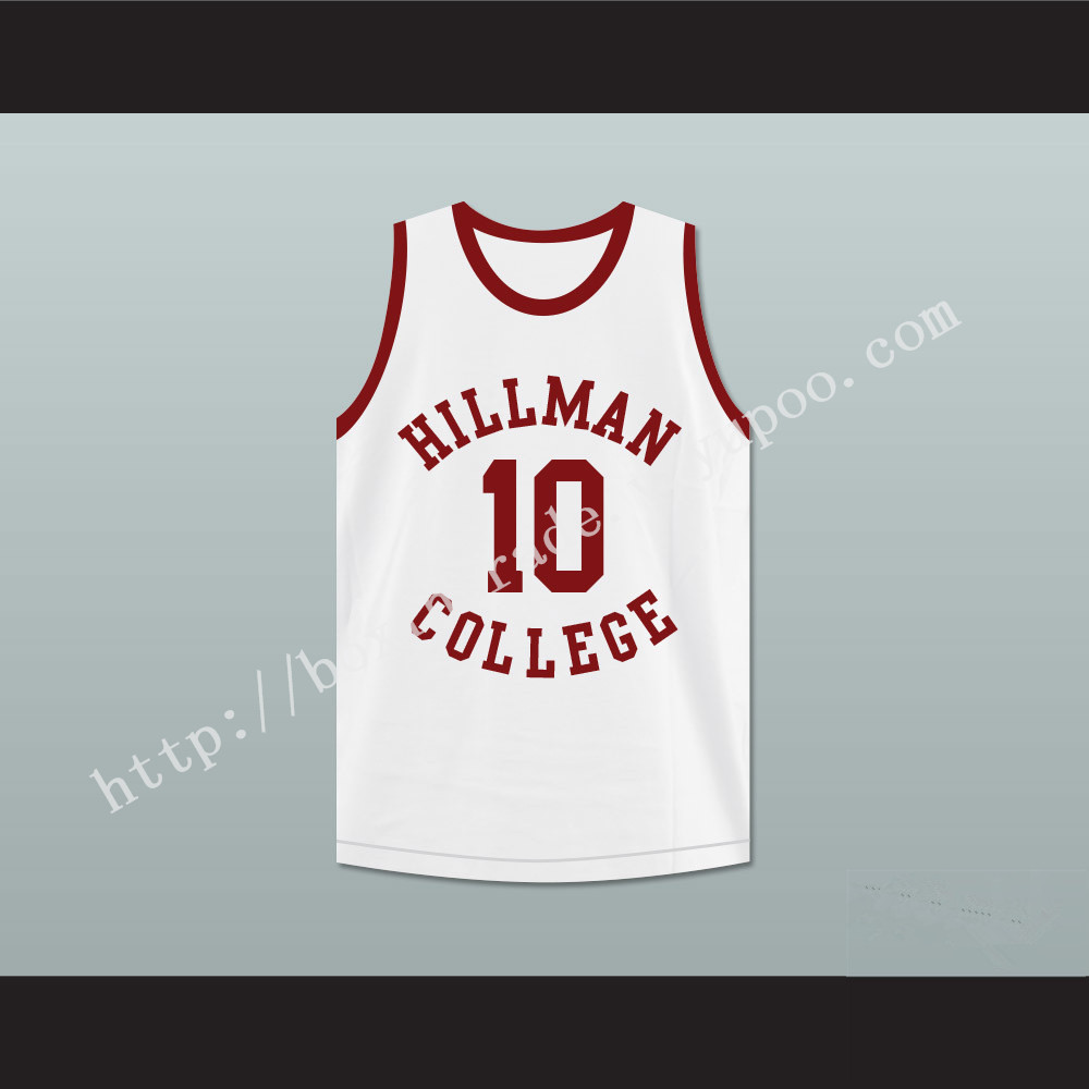 Darryl M. Bell Ronald 'Ron' Johnson 10 Hillman College White Basketball Jersey A Different World