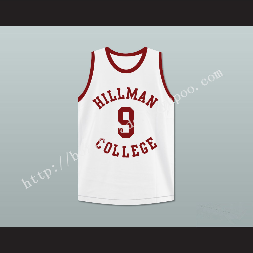 Kadeem Hardison Dwayne Wayne 9 Hillman College White Basketball Jersey A Different World