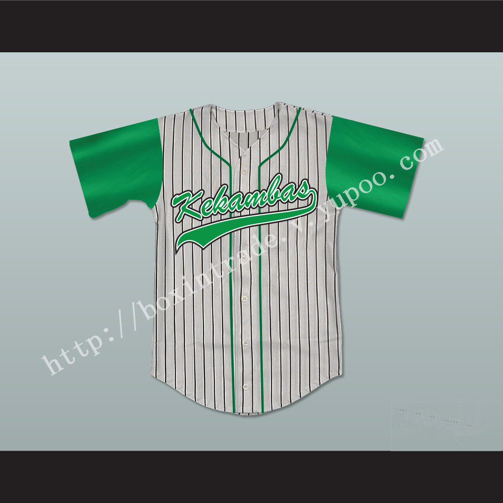 Keanu Reeves Coach Conor O'Neill Kekambas Baseball Jersey Hardball