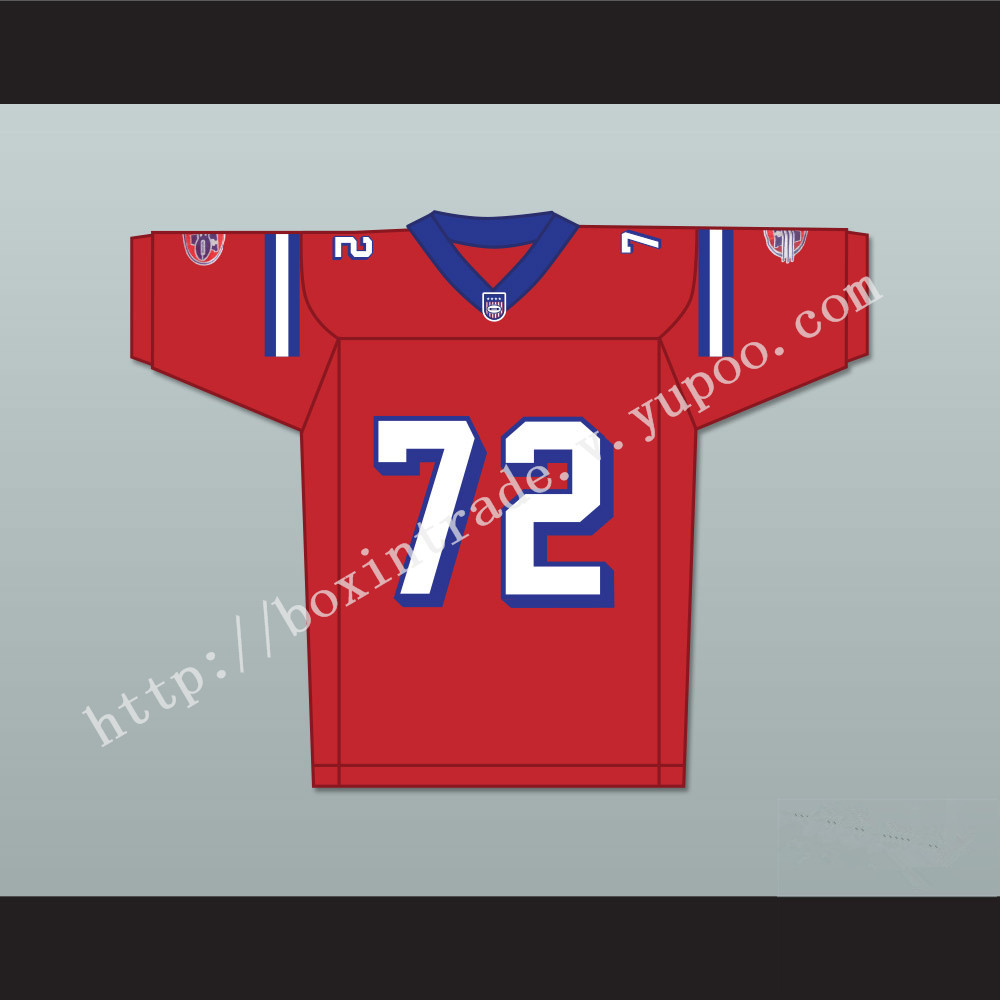 Faizon Love Jamal Jackson 72 Washington Sentinels Home Football Jersey The Replacements Includes League Patch 2