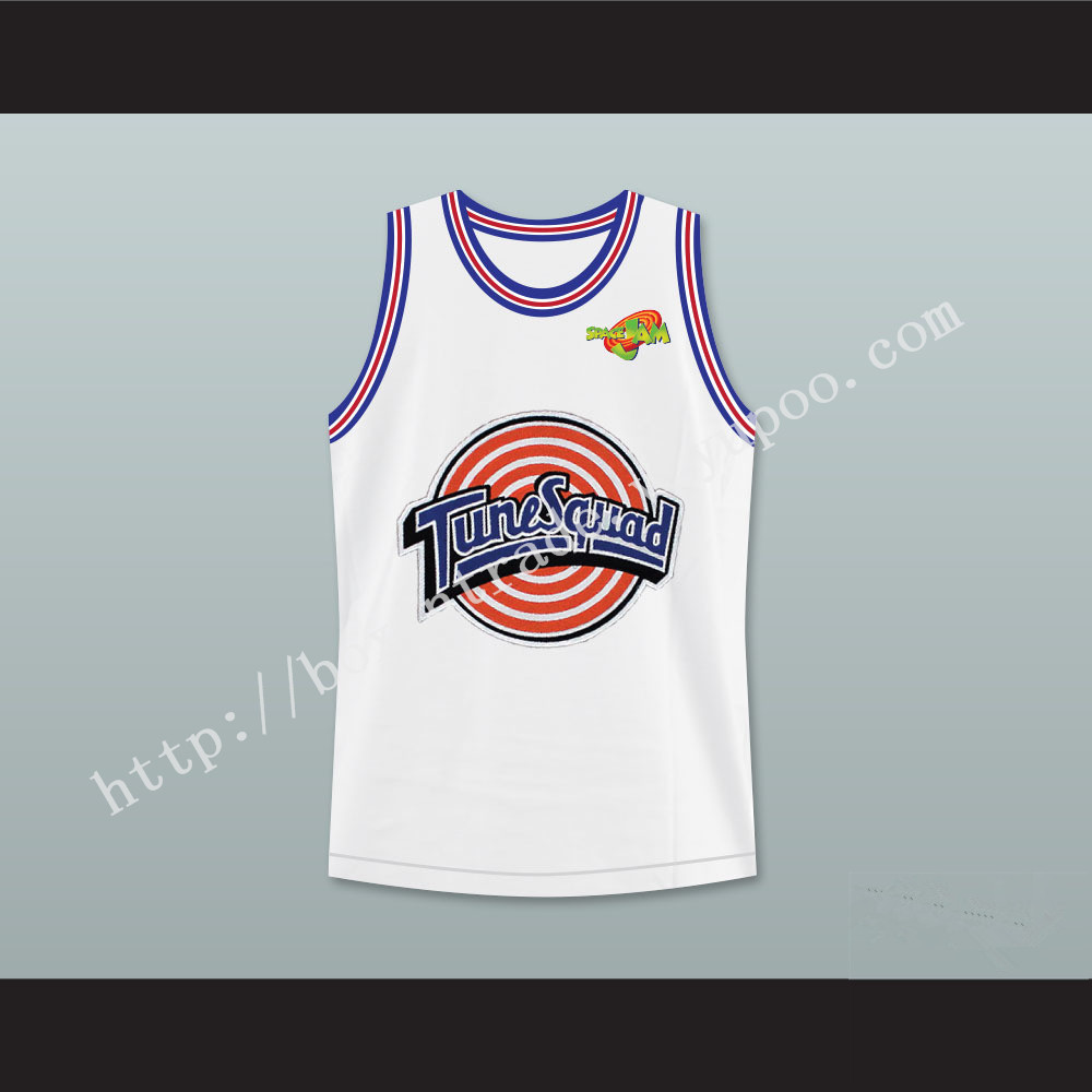 Michael Jordan 23 Tune Squad Basketball Jersey Includes Space Jam Patch