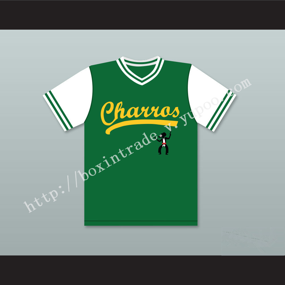 Danny McBride Kenny Powers 55 Charros Home Baseball Jersey Eastbound & Down