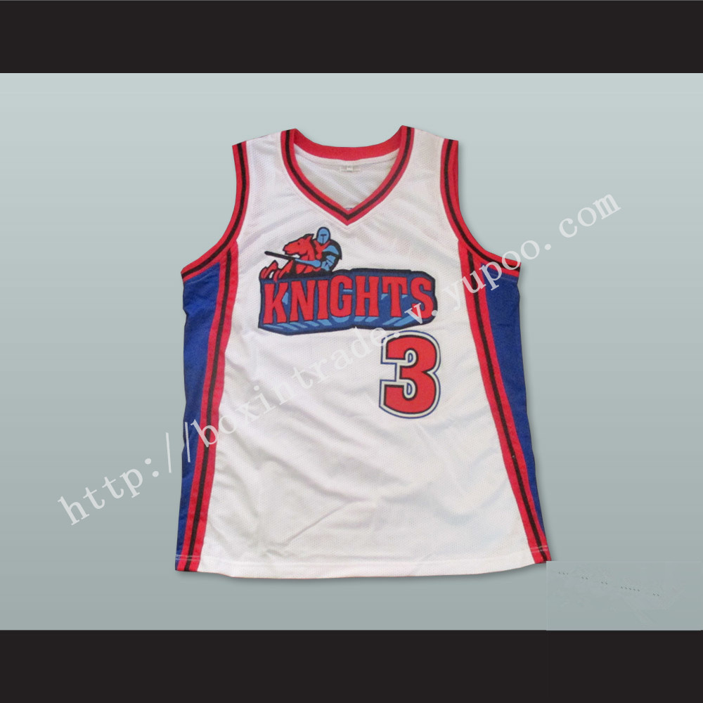 Lil' Bow Wow Calvin Cambridge 3 Los Angeles Knights White Basketball Jersey Like Mike