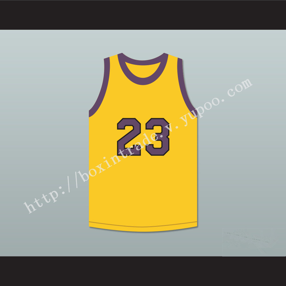 Martin Payne 23 Yellow Basketball Jersey Martin