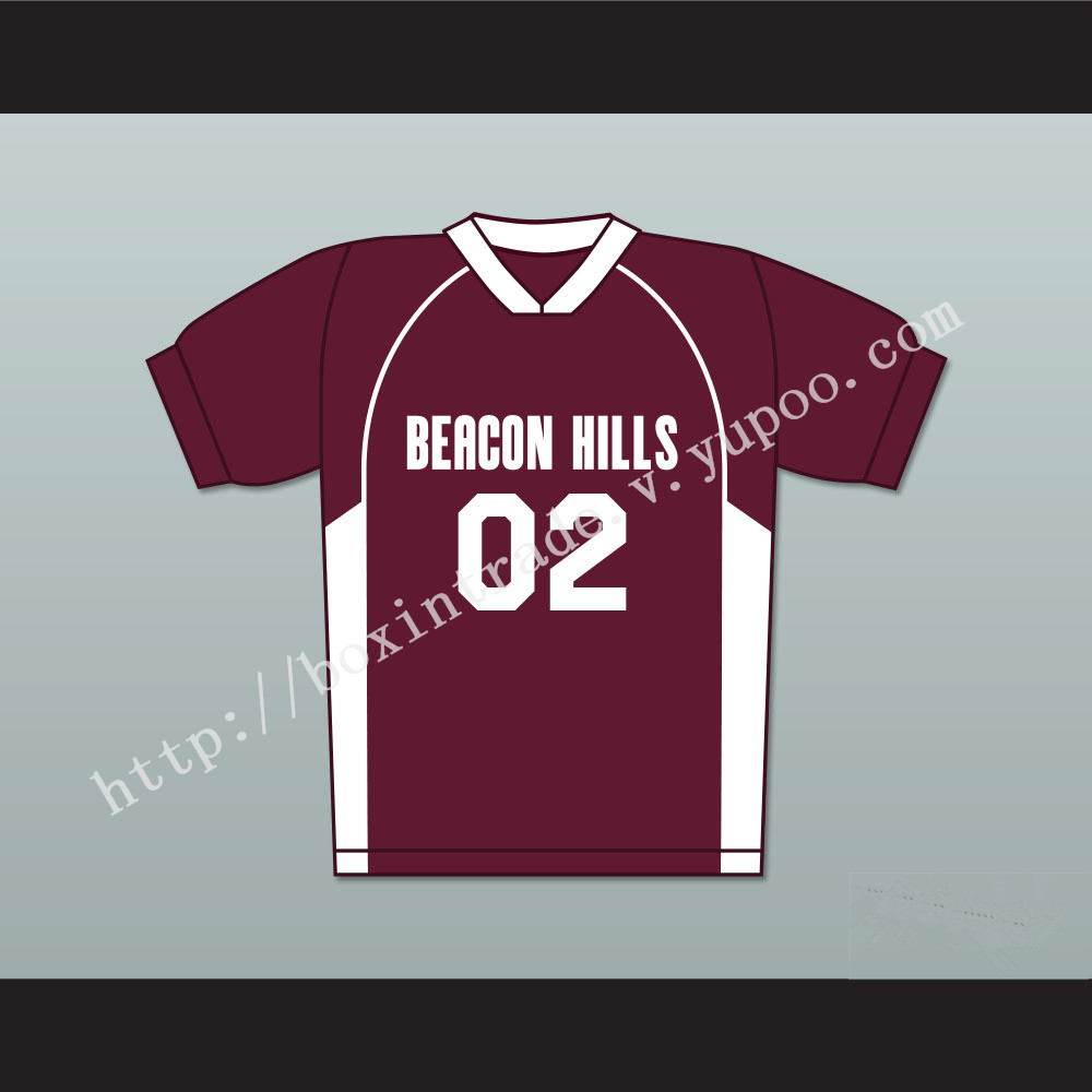 Vernon Boyd 02 Beacon Hills Cyclones Lacrosse Jersey Teen Wolf Maroon Style