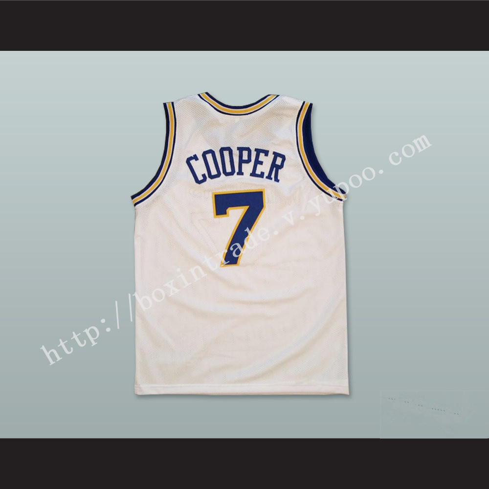 Mark Curry Mark Cooper 7 Pro Career Basketball Jersey Hangin' with Mr. Cooper