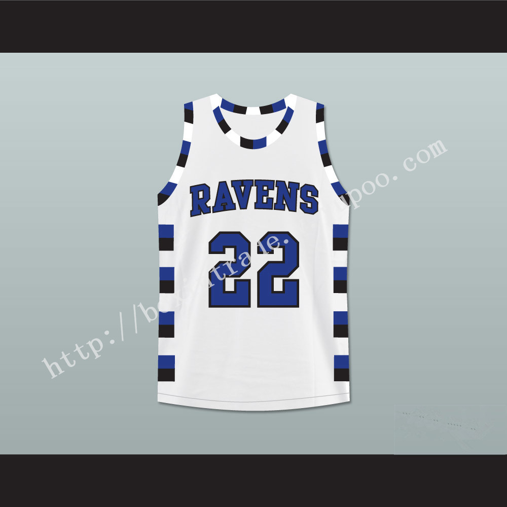 Lucas Scott 22 One Tree Hill Ravens Basketball Jersey