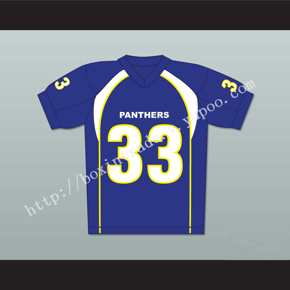 Taylor Kitsch Tim Riggins 33 Dillon Panthers Football Jersey Friday Night Lights Blue