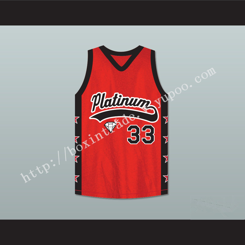 Player 33 Platinum Jewelz Basketball Jersey Crossover