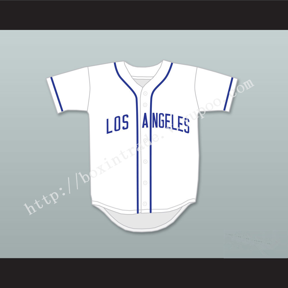 Craig Robinson Reg Mackworthy 56 Los Angeles Baseball Jersey Eastbound & Down