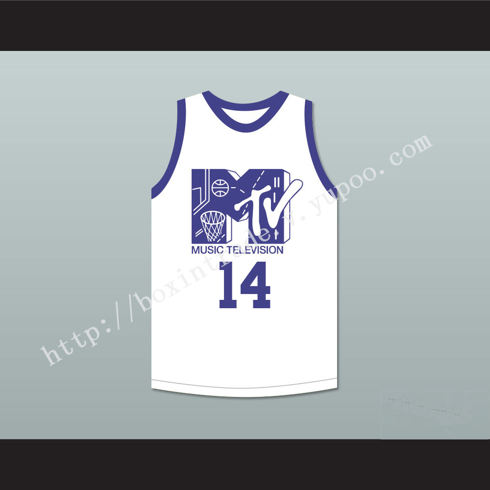 Mark Wahlberg 14 Basketball Jersey First Annual Rock N' Jock B-Ball Jam 1991