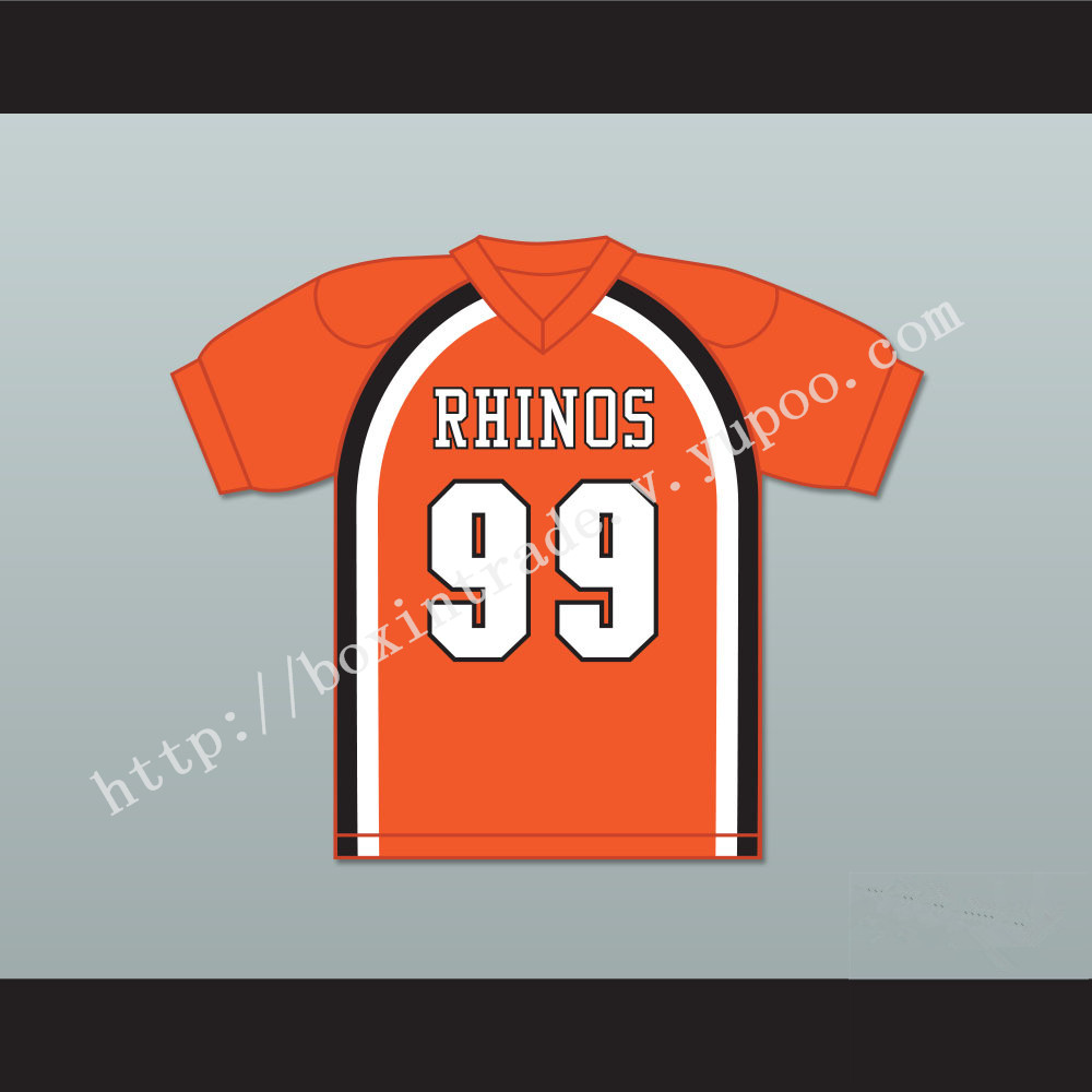 Ozamataz Buckshank 99 Rhinos Football Jersey Key & Peele