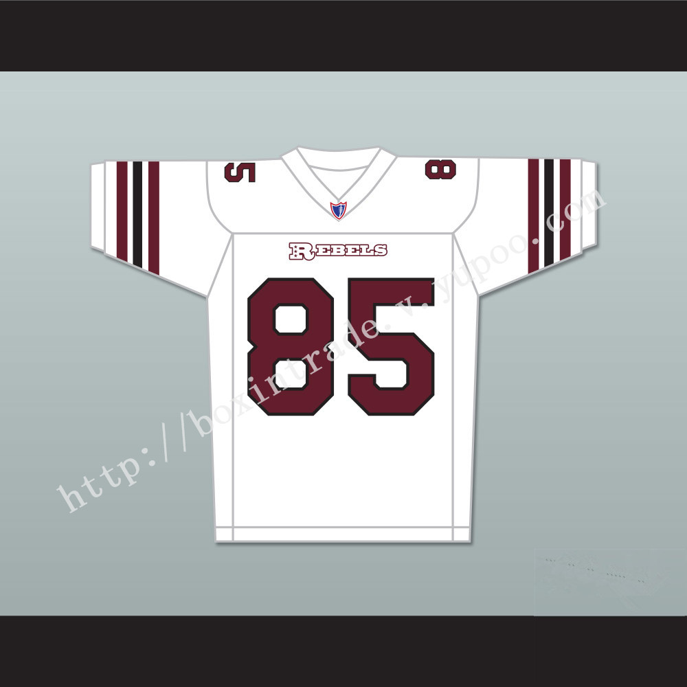 Morris Chestnut Travis Sanders 85 Boston Rebels Away Football Jersey Includes League Patch