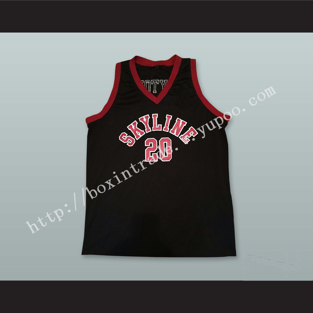 Gary Payton 20 Skyline High School Basketball Jersey Black