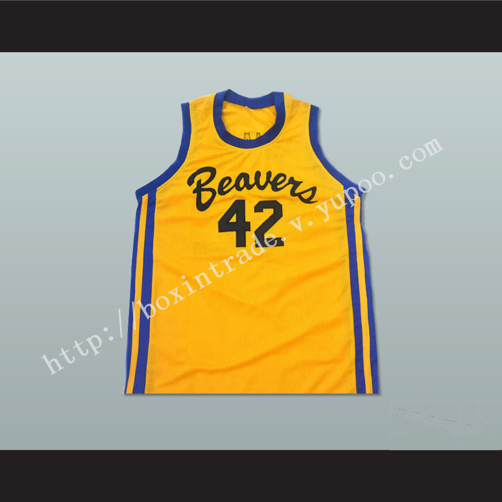 Teen Wolf Scott Howard 42 Beacon Beavers Basketball Jersey