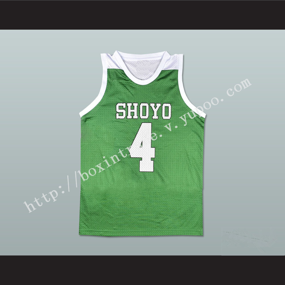 Slam Dunk Shoyo 4 Kenji Fujima Basketball Jersey Manga