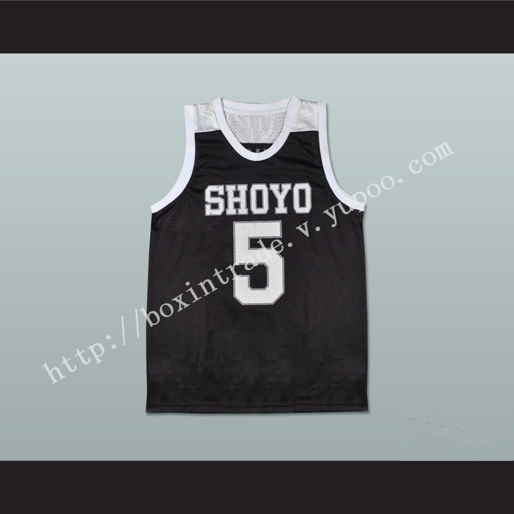 Slam Dunk Shoyo 5 Toru Hanagata Basketball Jersey Manga