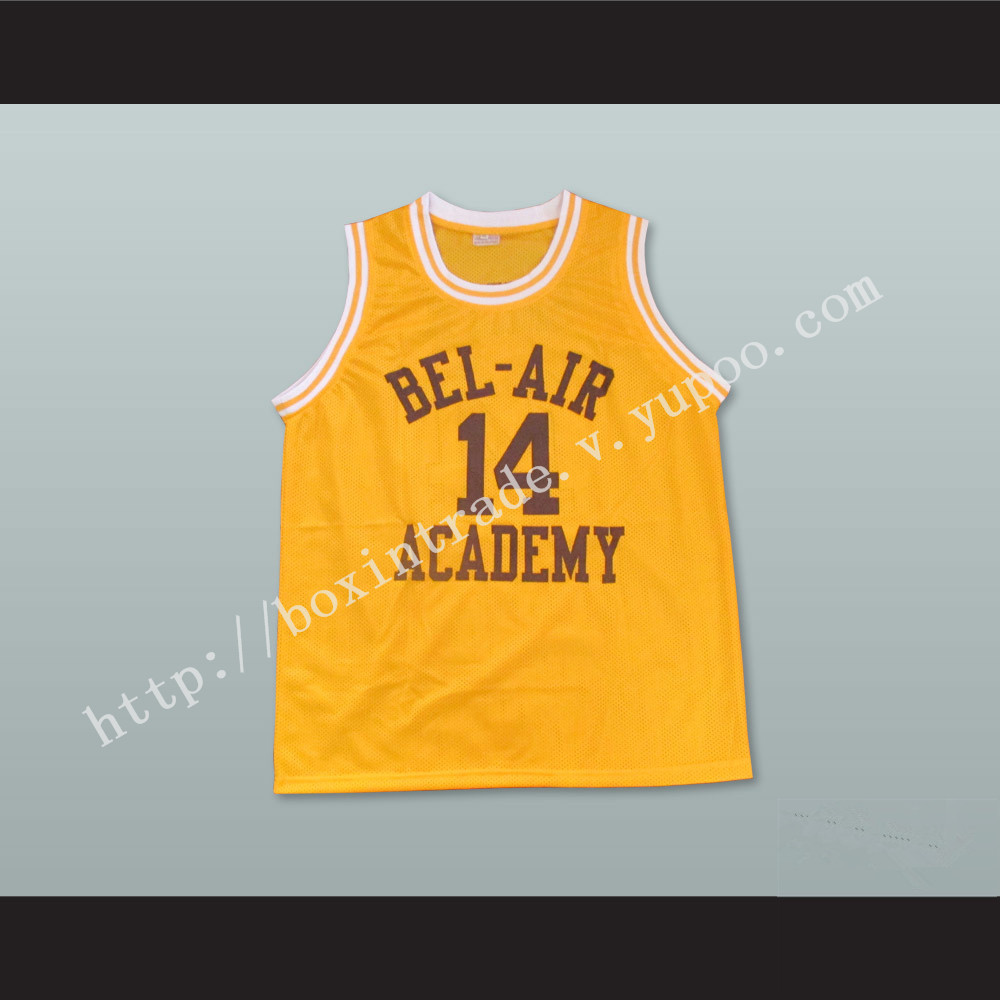 The Fresh Prince of Bel-Air Will Smith Bel-Air Academy Home Basketball Jersey