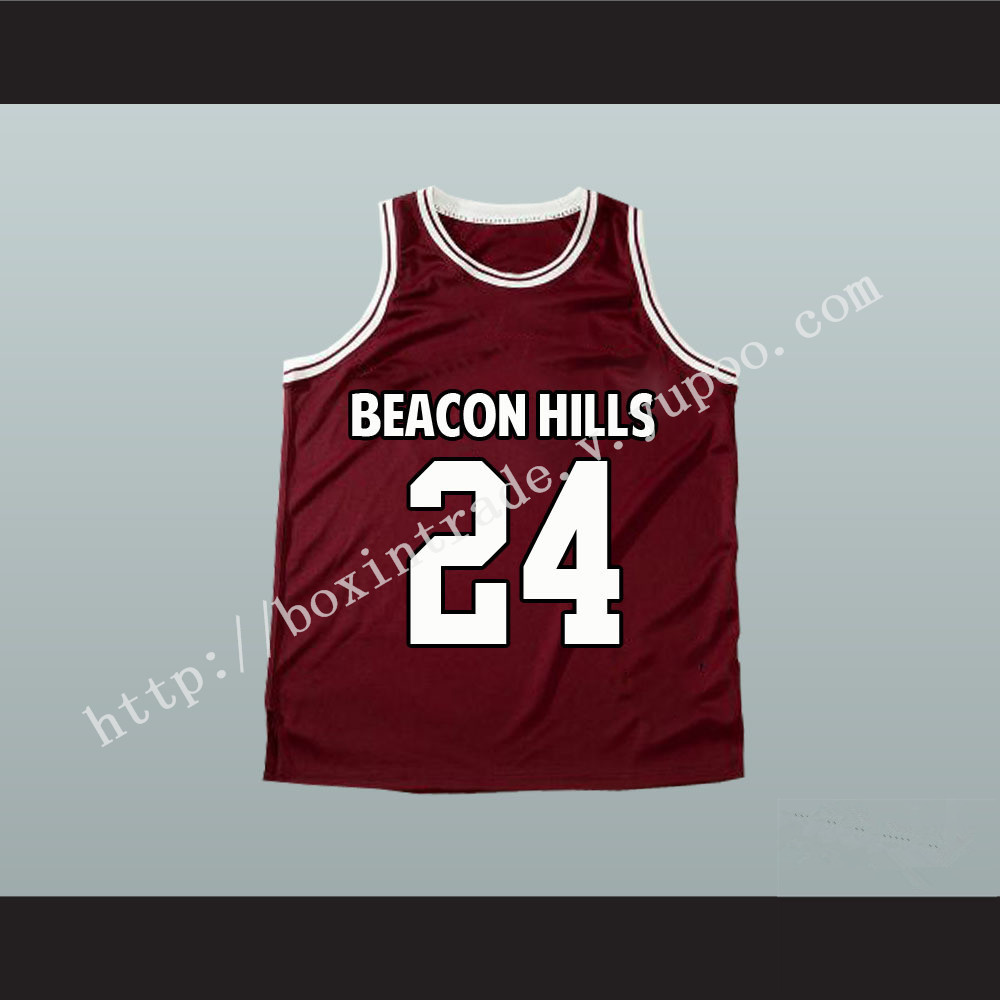 Stiles Stilinski 24 Beacon Hills Basketball Jersey Teen Wolf