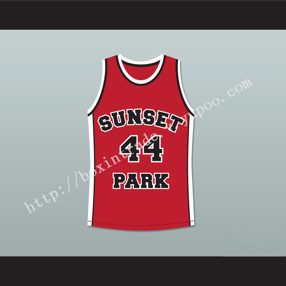 Anthony C Hall Andre 44 Sunset Park Basketball Jersey Stitch Sewn