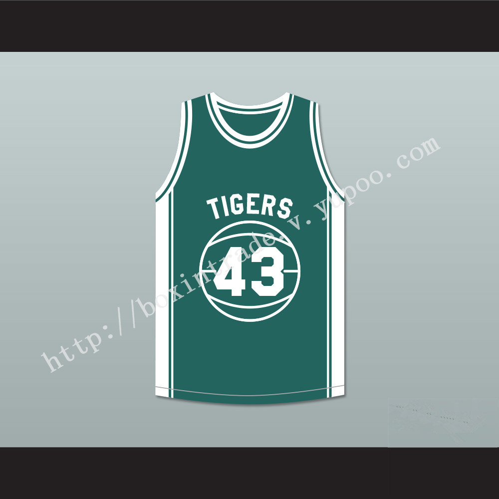 Eric Nies Montrose 43 Tigers High School Basketball Jersey Above The Rim