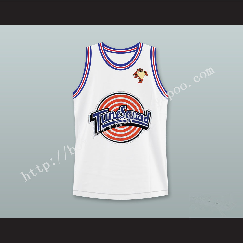 Space Jam Tune Squad Taz! Basketball Jersey with Taz Patch