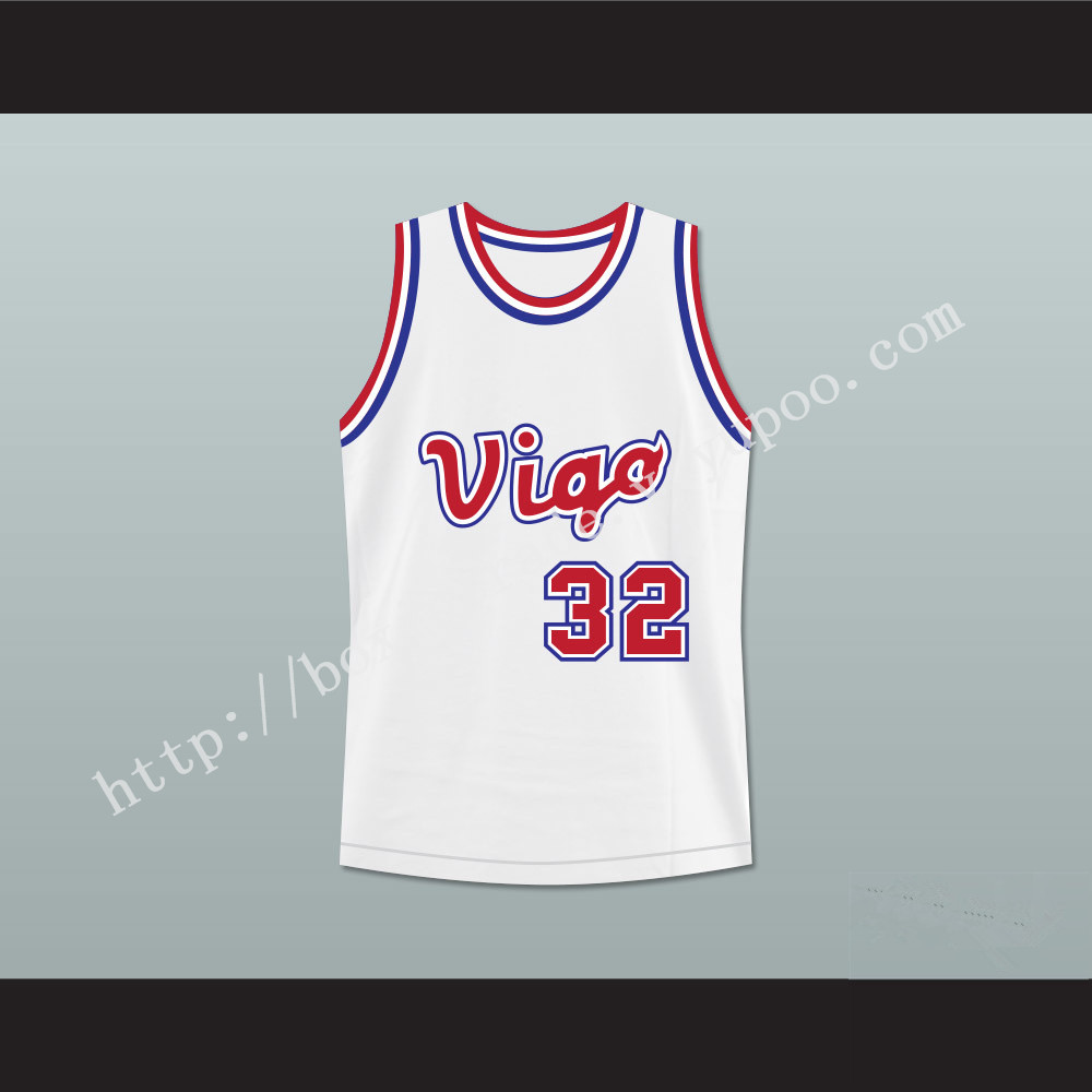 Monica Wright 32 Vigo Basketball Jersey Love and Basketball