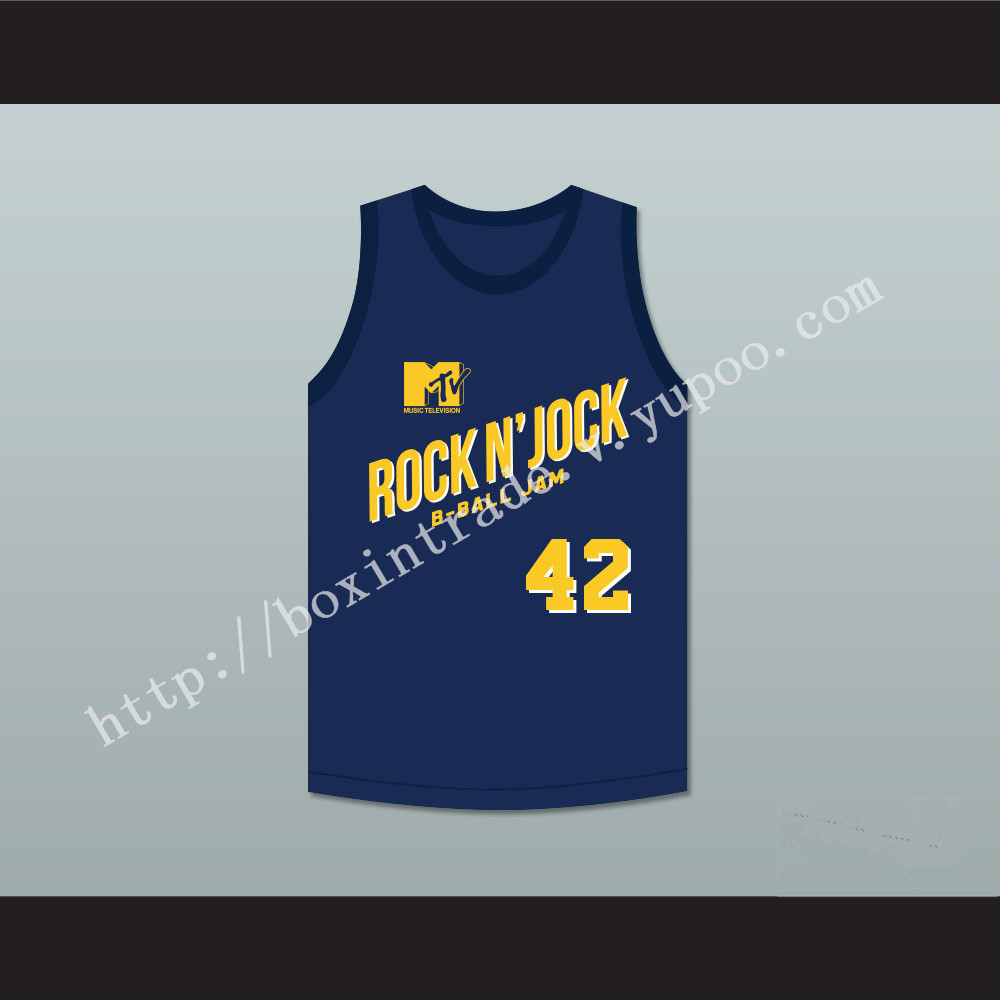 Kevin Willis 42 Violators Basketball Jersey Second Annual Rock N' Jock B-Ball Jam 1992