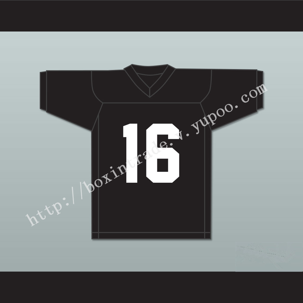 Woody Harrelson Krushinski 16 Central High School Wildcats Home Football Jersey