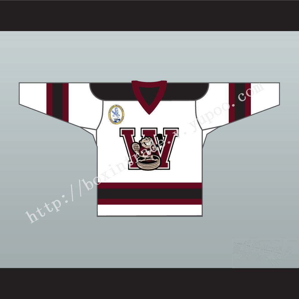 Oldfield 7 Windsor Wheelers Hockey Jersey Includes EMHL Patch Goon Movie