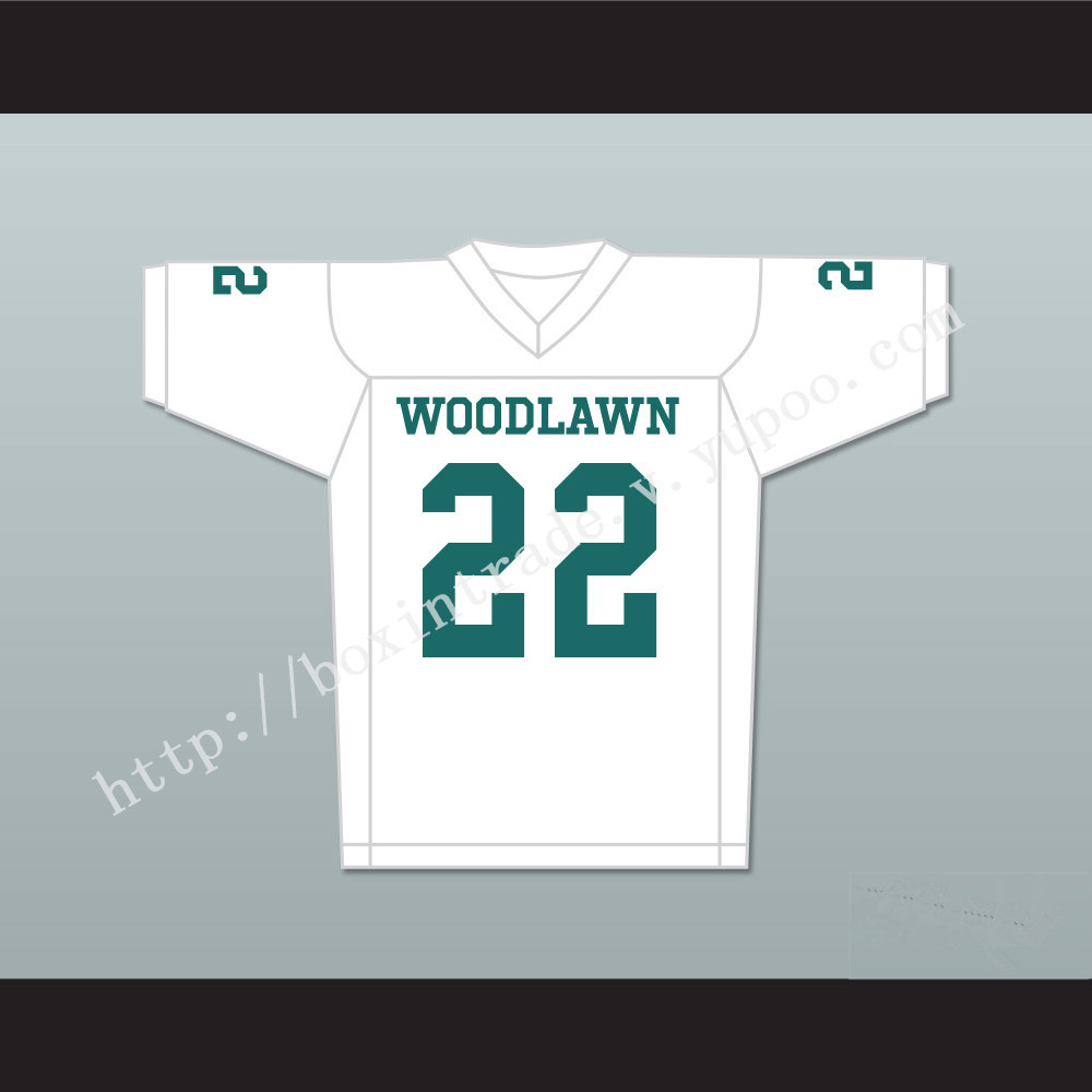 Tony Nathan 22 Woodlawn Colonels High School Away Football Jersey