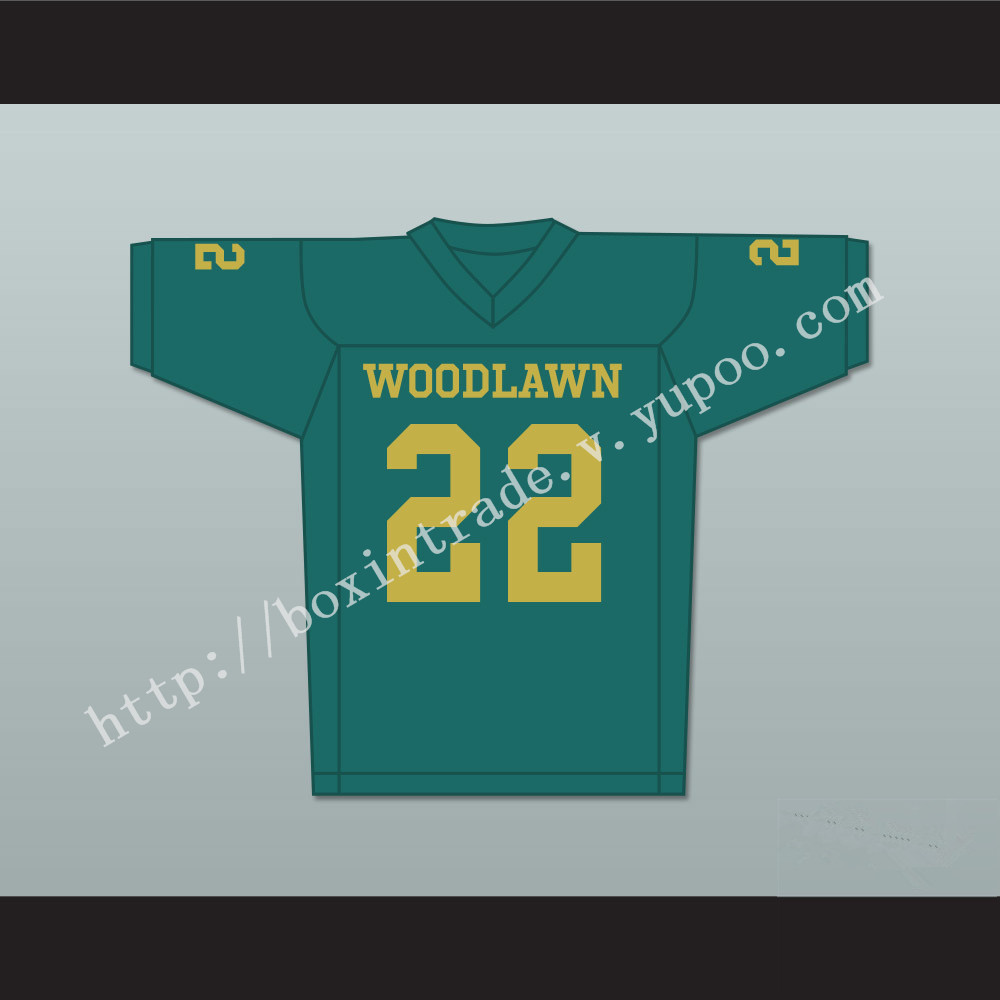 Tony Nathan 22 Woodlawn Colonels High School Home Football Jersey