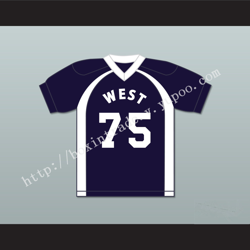 East/West College Bowl Torque Lewith 75 West Football Jersey Key & Peele