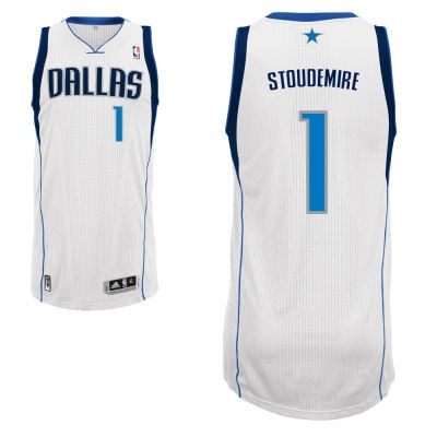 Amare Stoudemire Dallas Mavericks #1 Home Big And Tall Jersey - White