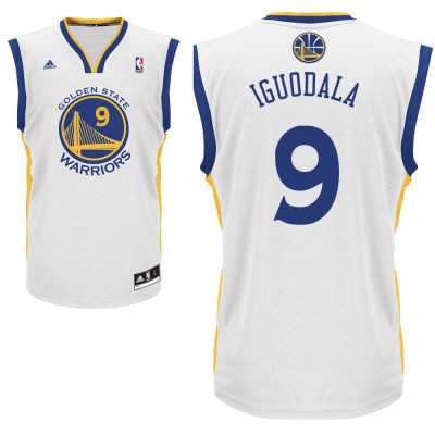 Andre Iguodala Golden State Warriors #9 Home Big And Tall Jersey - White