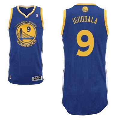 Andre Iguodala Golden State Warriors #9 Road Big And Tall Jersey - Blue