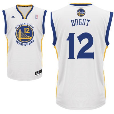 Andrew Bogut Golden State Warriors #12 Home Big And Tall Jersey - White