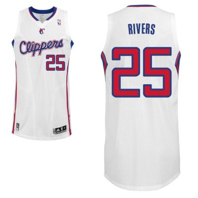 Austin Rivers Los Angeles Clippers #25 Home Big And Tall Jersey - White