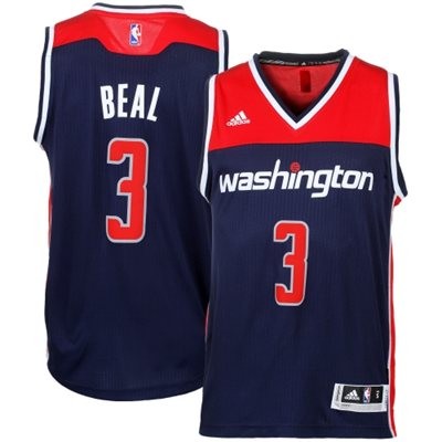 Bradley Beal Washington Wizards #3 Alternate Big And Tall Jersey - Navy Blue