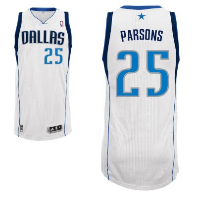 Chandler Parsons Dallas Mavericks #25 Home Big And Tall Jersey - White