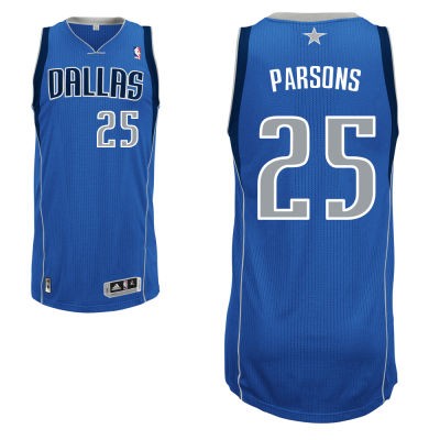 Chandler Parsons Dallas Mavericks #25 Road Big And Tall Jersey - Blue