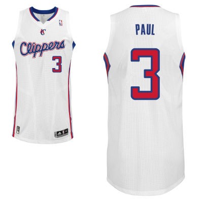 Chris Paul Los Angeles Clippers #3 Home Big And Tall Jersey - White