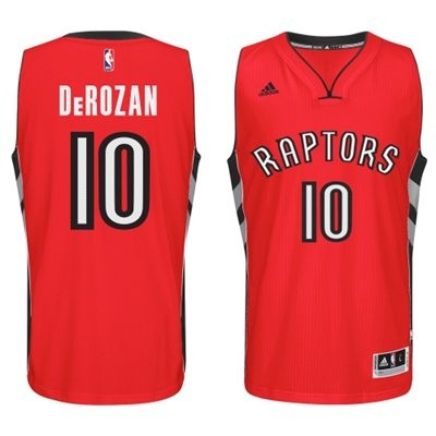 DeMar DeRozan Toronto Raptors #10 Road Big And Tall Jersey - Red