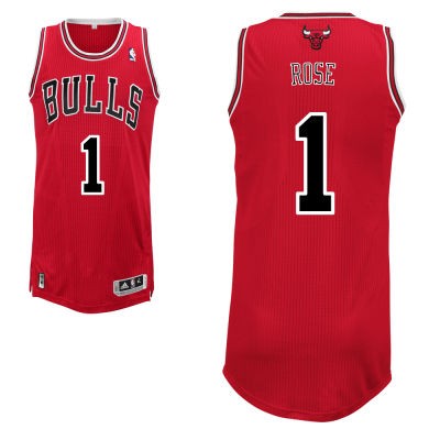 Derrick Rose Chicago Bulls #1 Road Big And Tall Jersey - Red