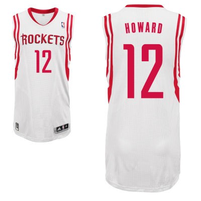 Dwight Howard Houston Rockets #12 Home Big And Tall Jersey - White