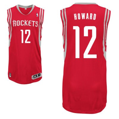 Dwight Howard Houston Rockets #12 Road Big And Tall Jersey - Red